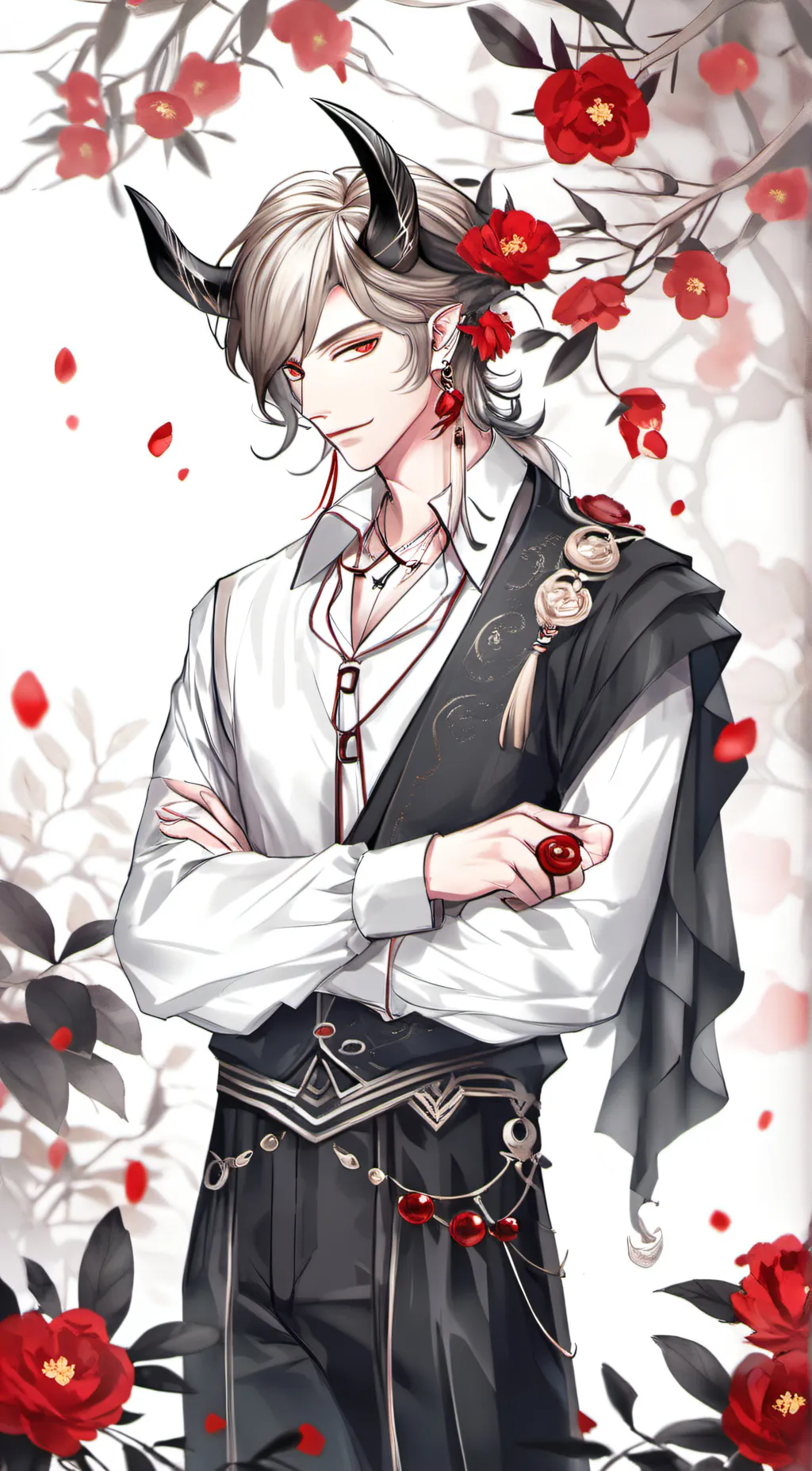 ai character: John the demon background