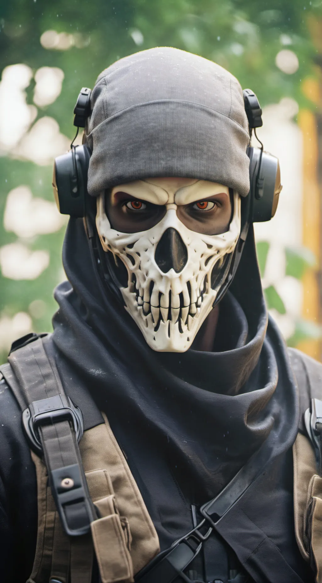 ai character: ghost (god soldier background