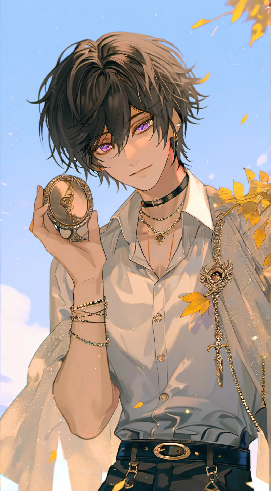 ai character: ♡ Xavier ♥︎ background