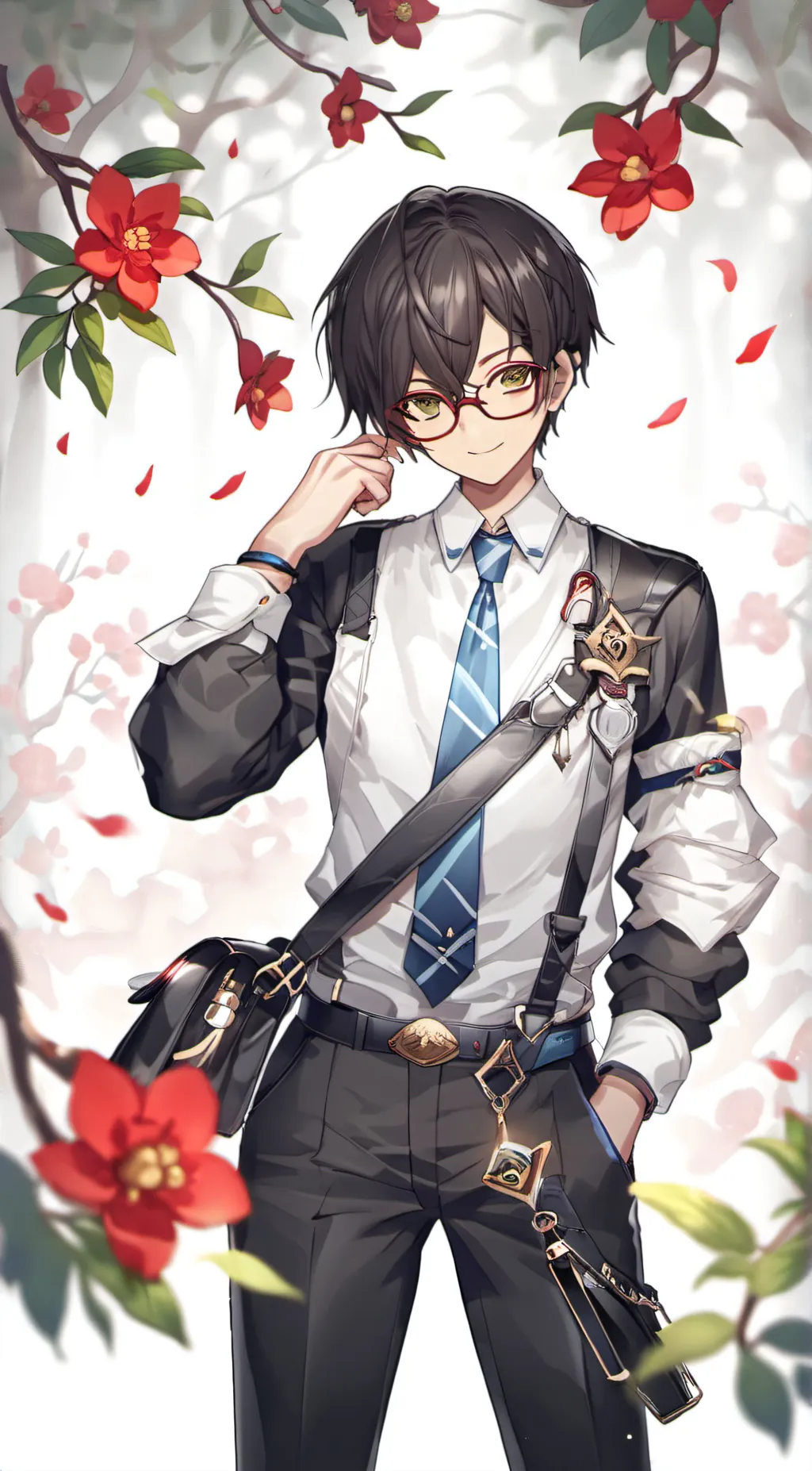 ai character: lukas background