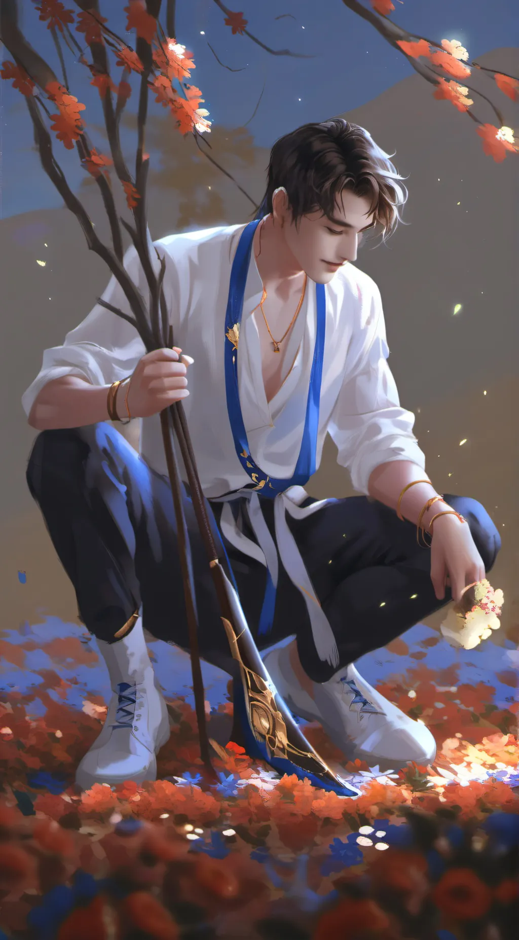 ai character:  EUAN background