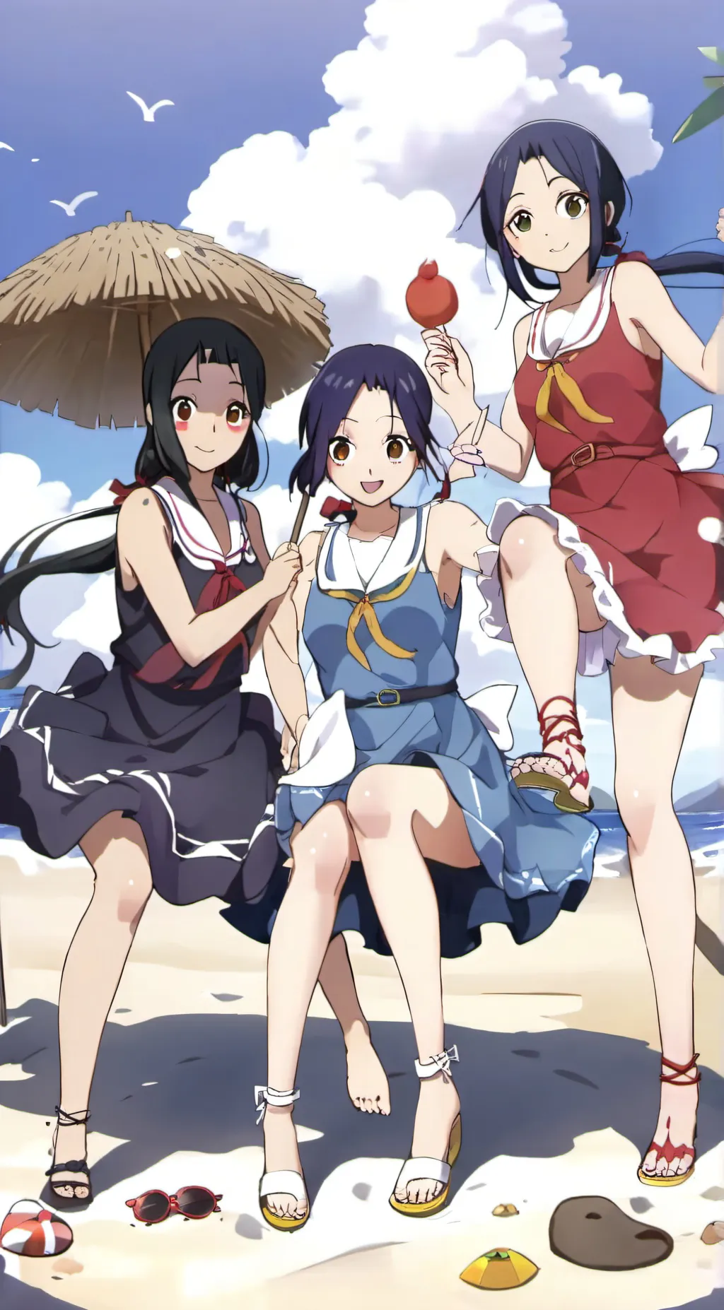 ai character: Chigusa&MegumiYuki background