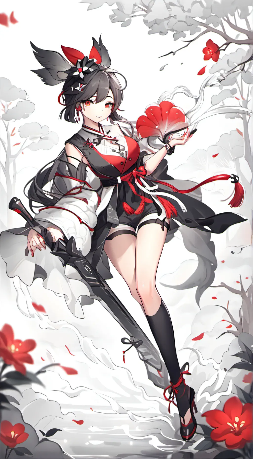 ai character: KATE background