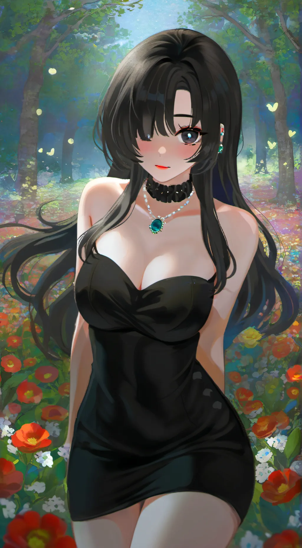 ai character: Acacia  background