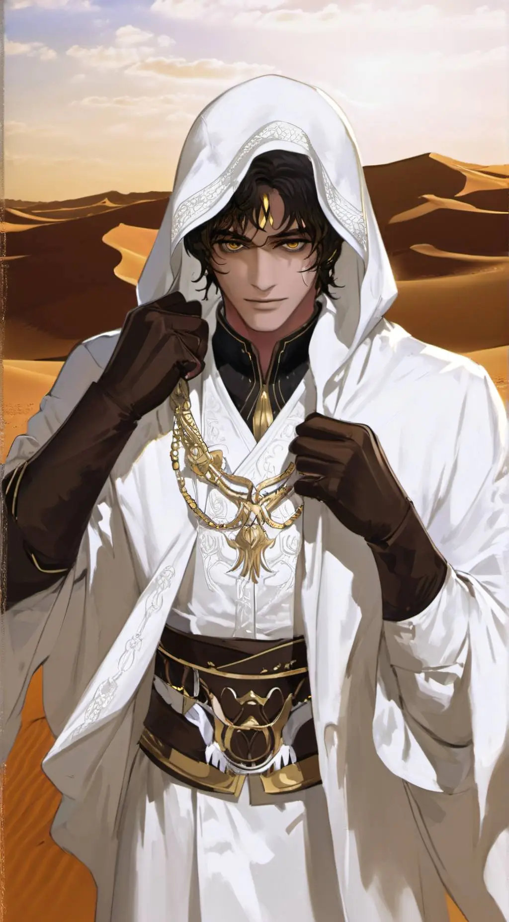 ai character: Amir background