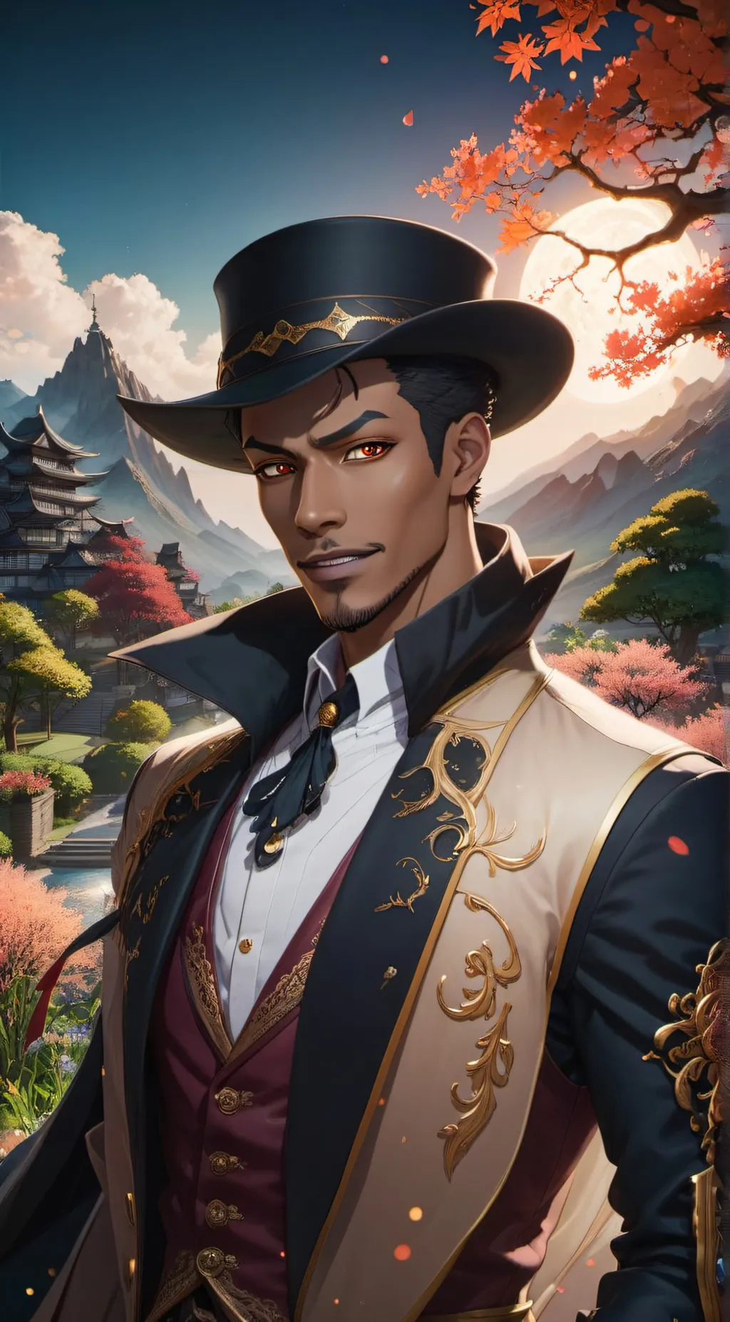 ai character: Akira background