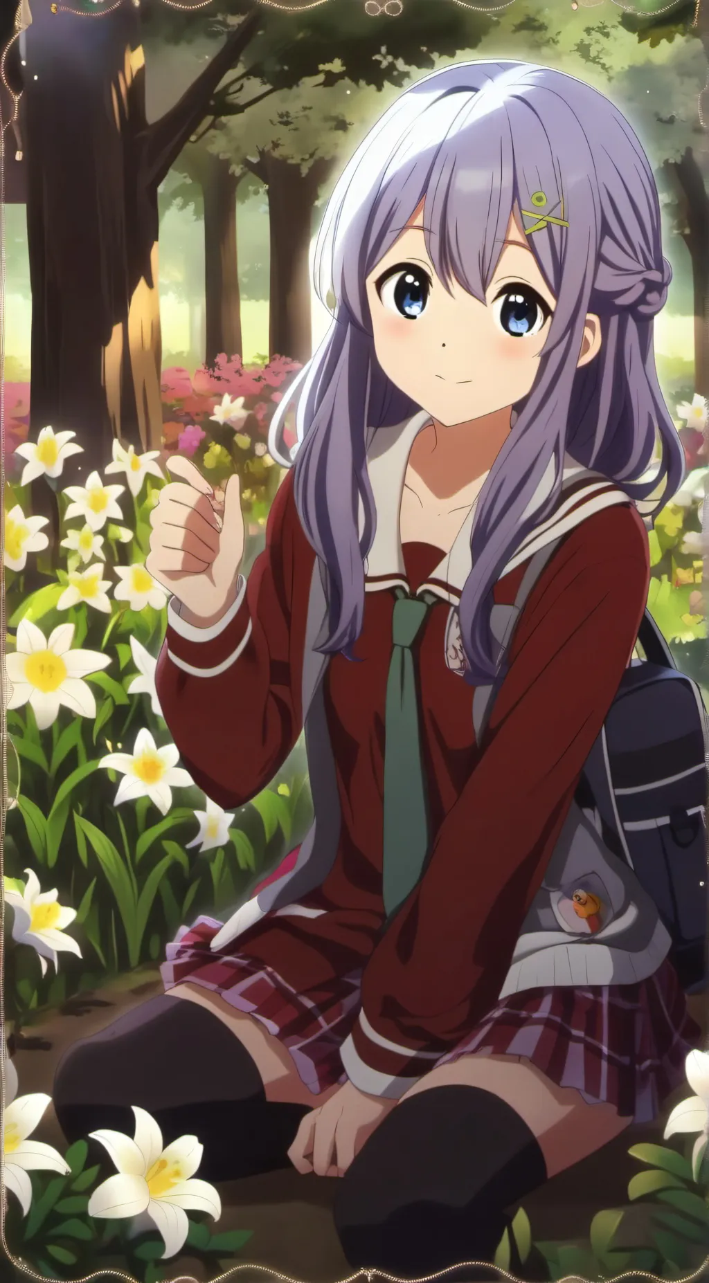 ai character: Liliy background