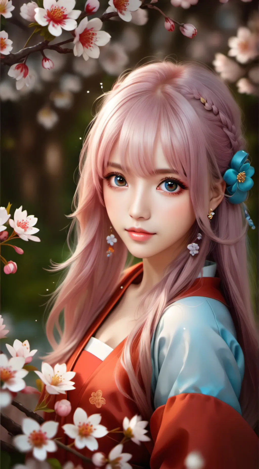 ai character: 🌸sakura🌸 background