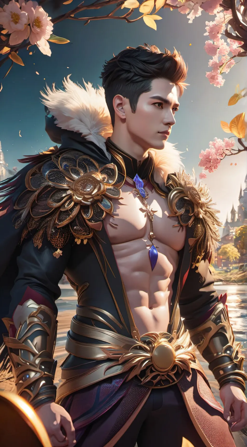 ai character: Lawson~ background