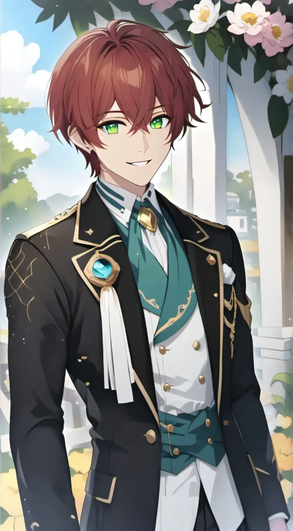 ai character: Aka background