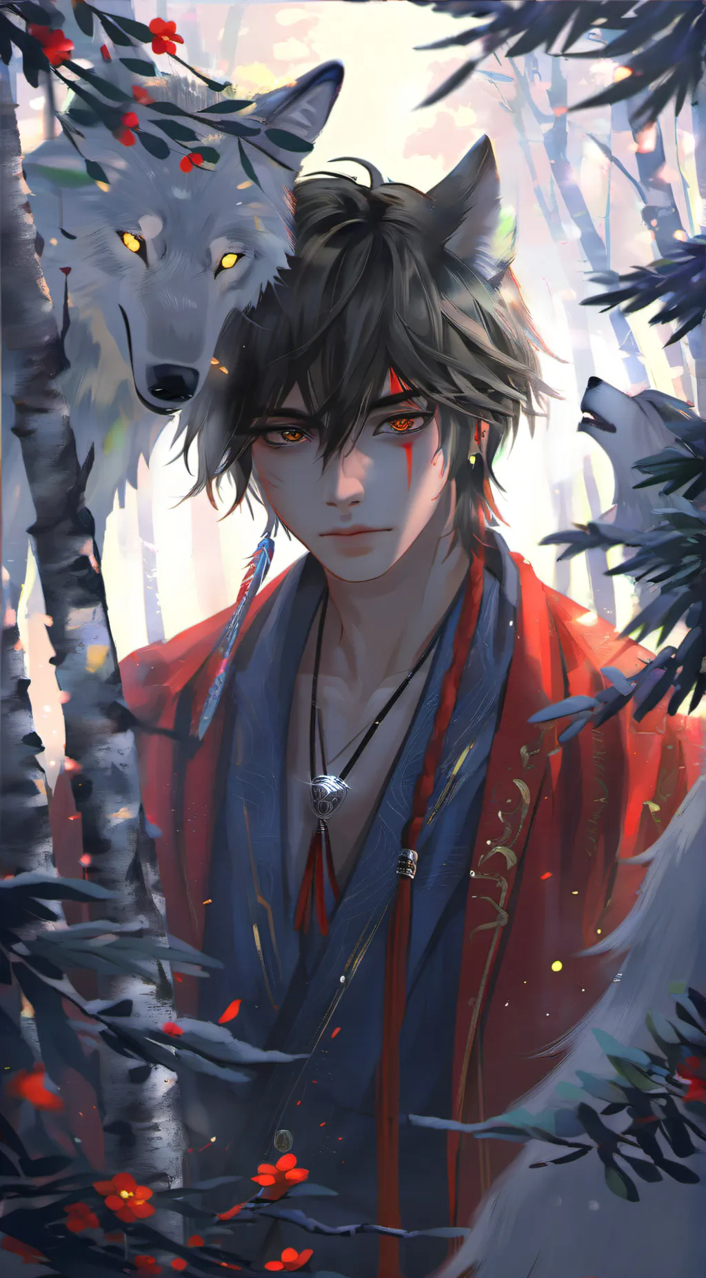 ai character: Claw Face background