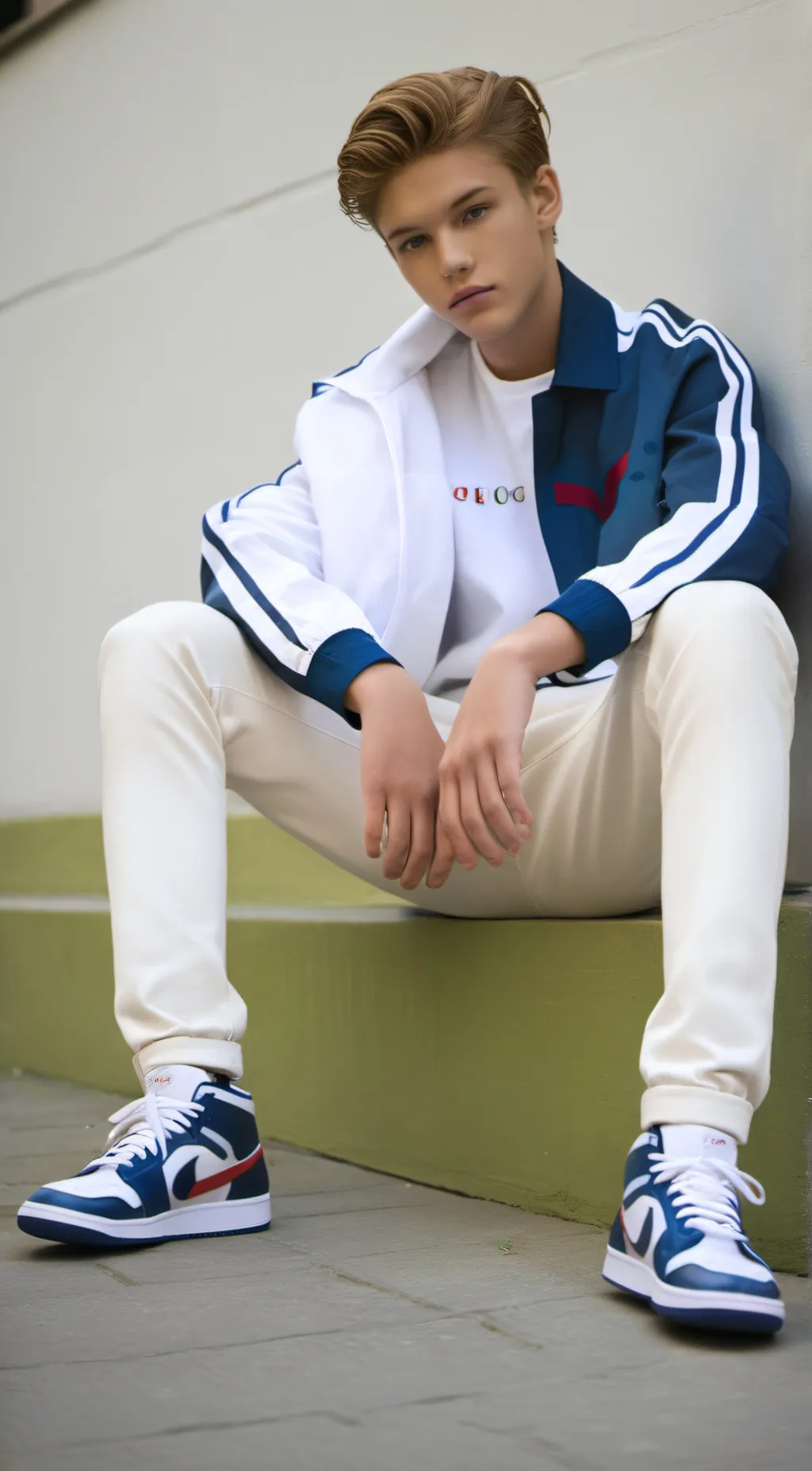 ai character: Alan  background