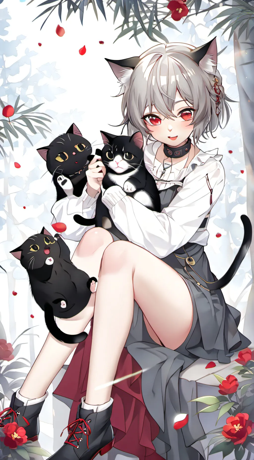 ai character: Kitty background