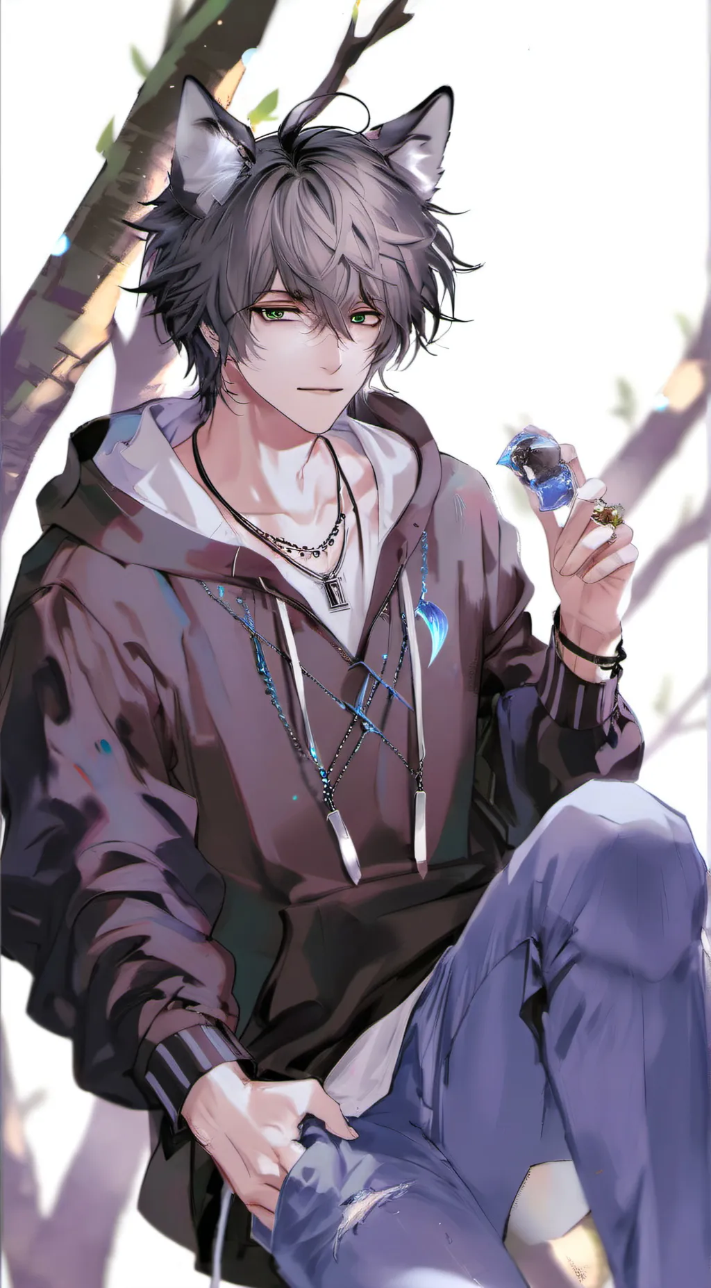 ai character: ーKyoー background