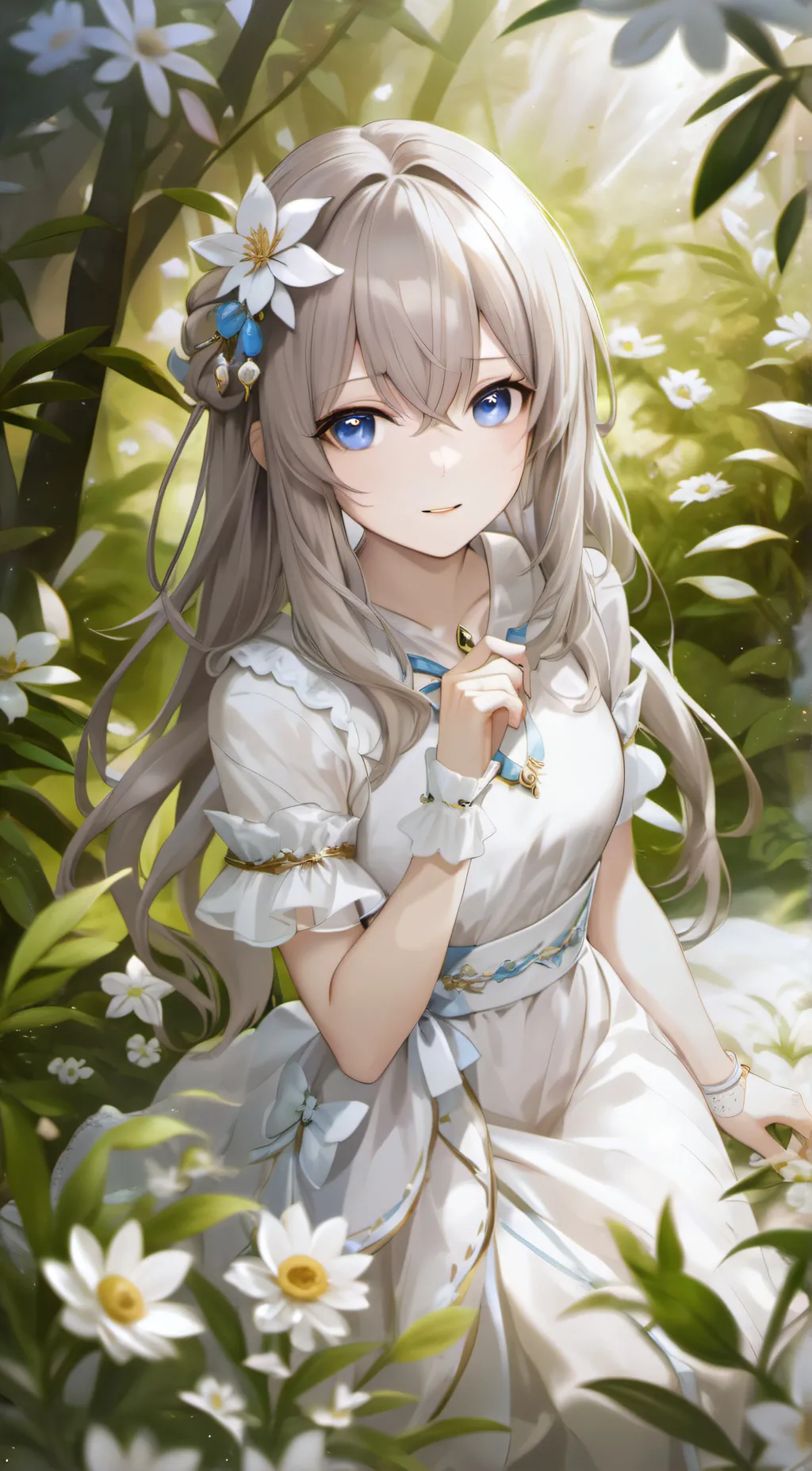 ai character: nikki  background