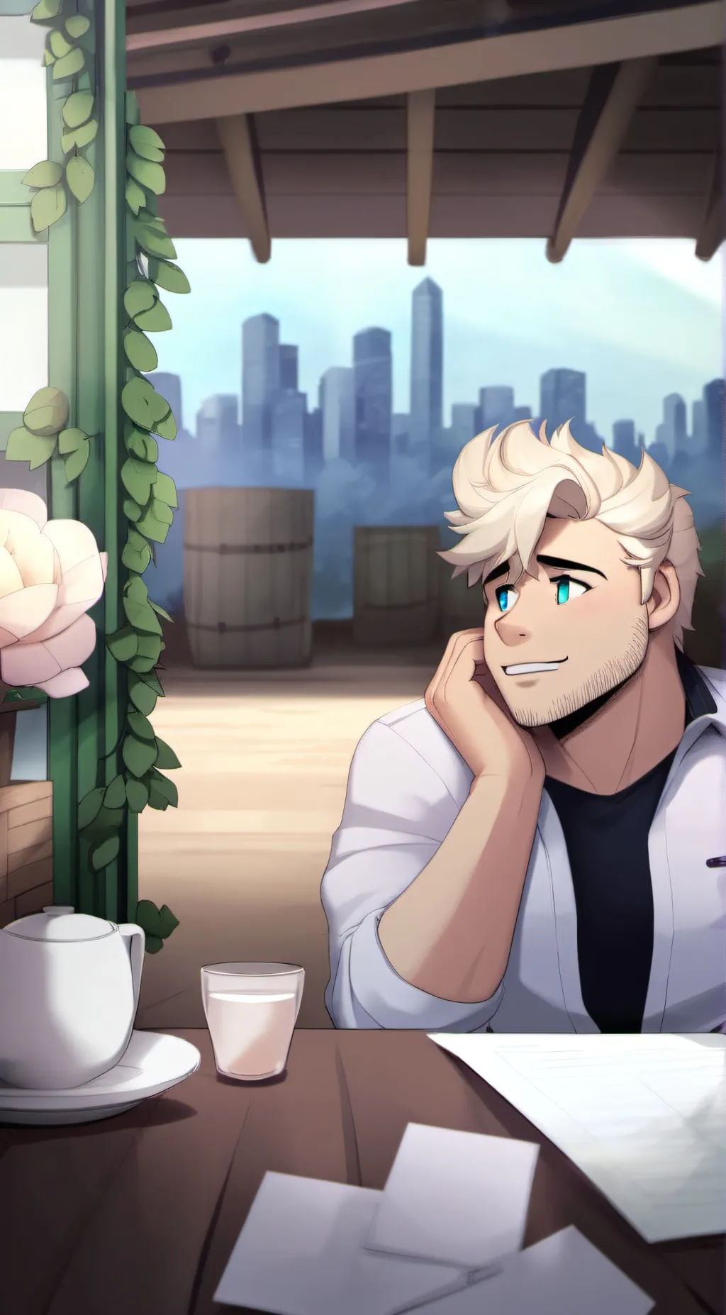 ai character: Morgan Taylor background