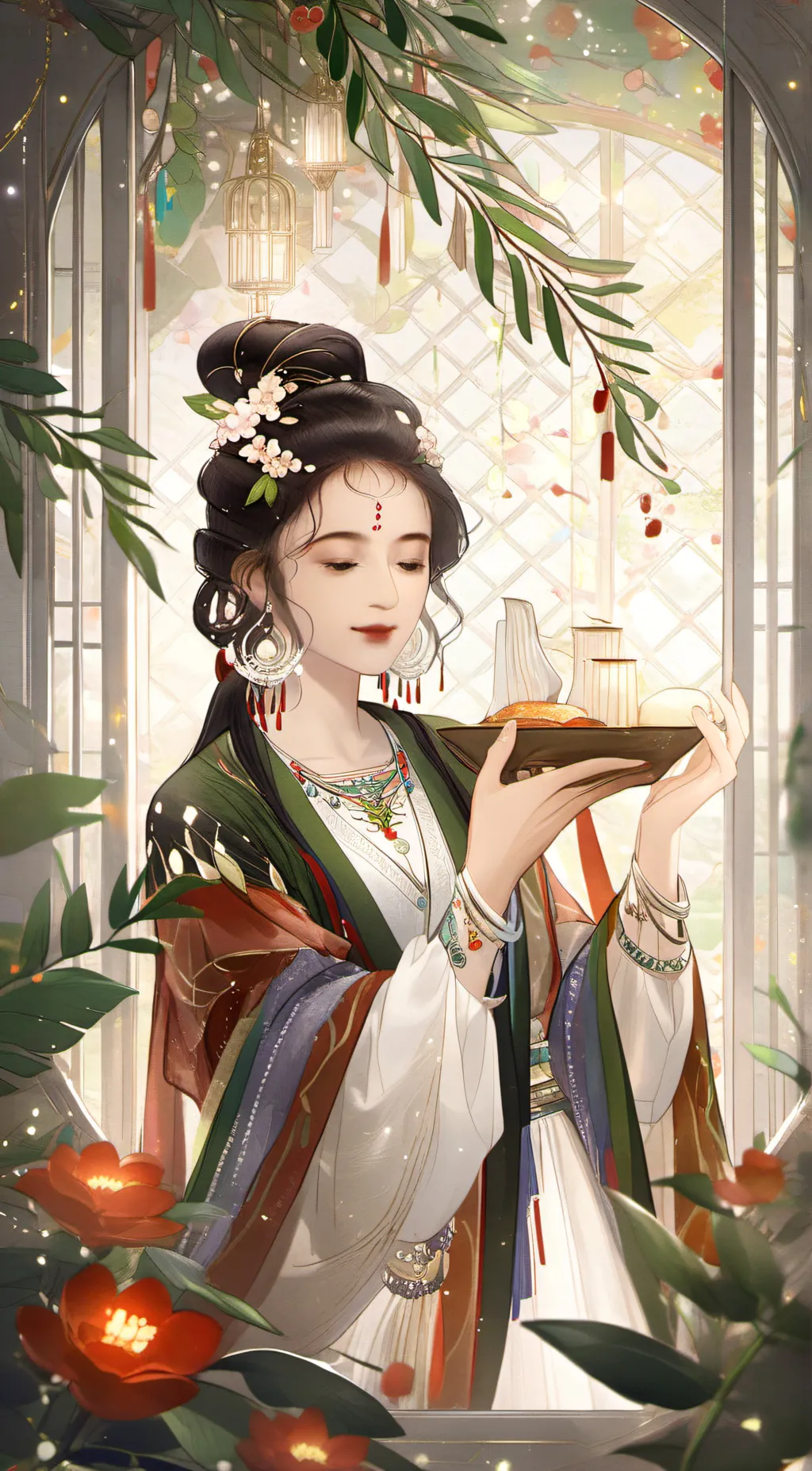 ai character: angel b background