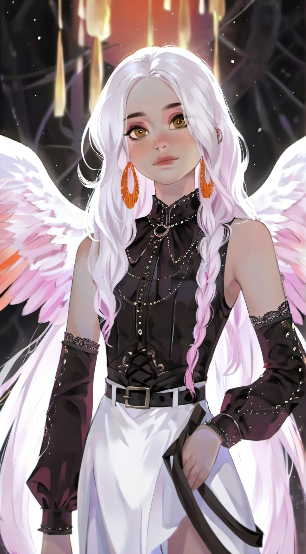 ai character: Harmony background