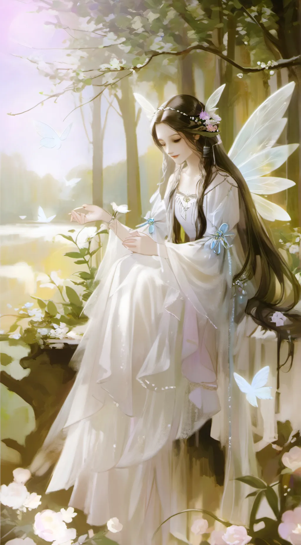 ai character: elle background