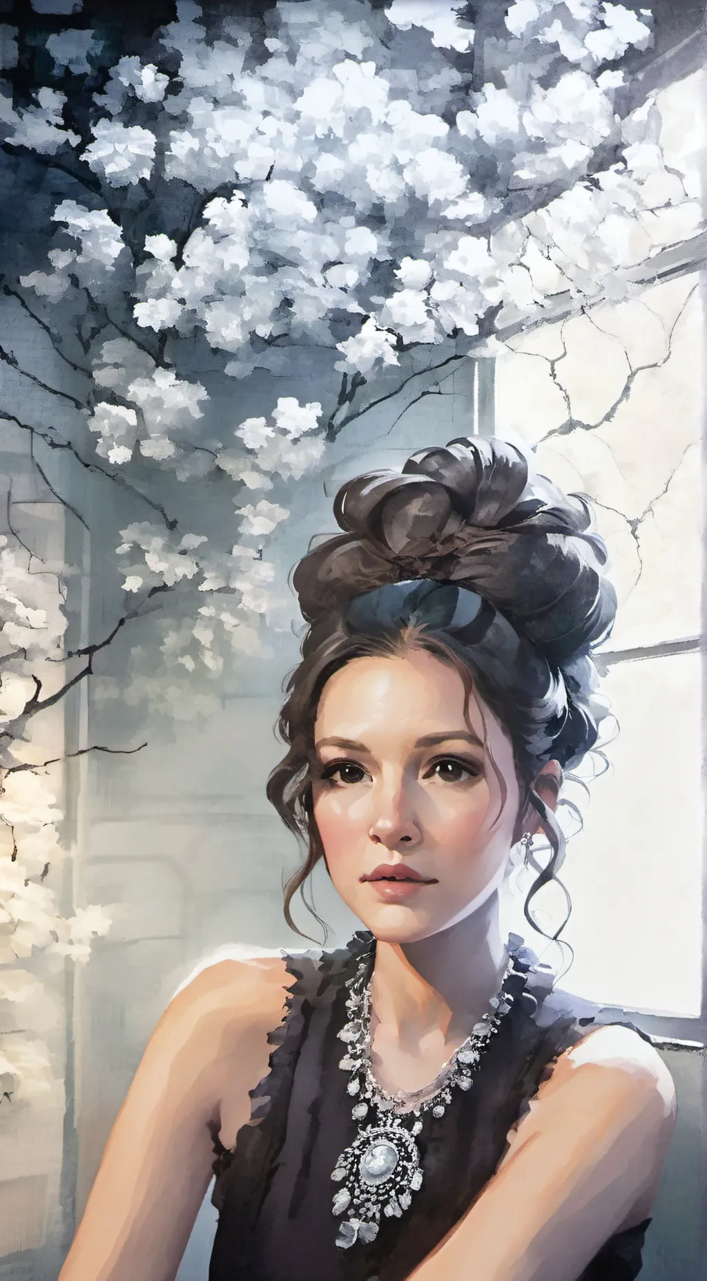 ai character: Charlotte background