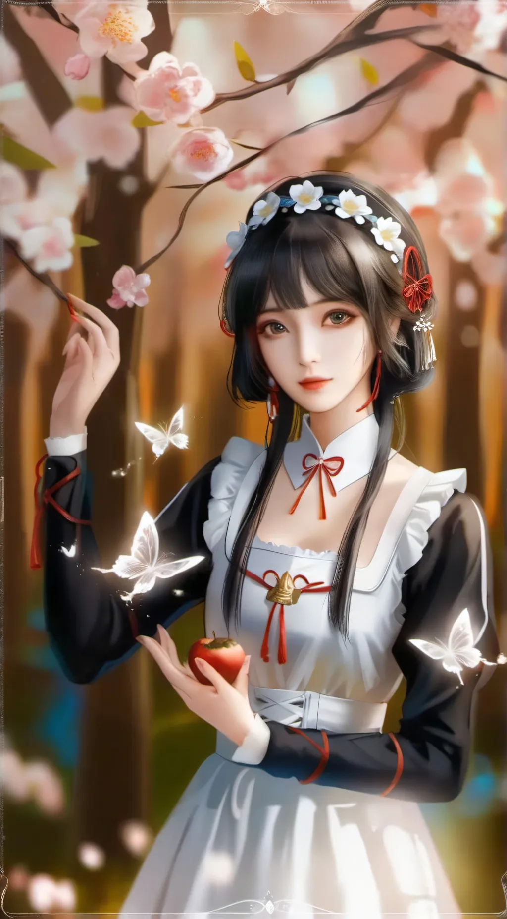 ai character: Kierra  background