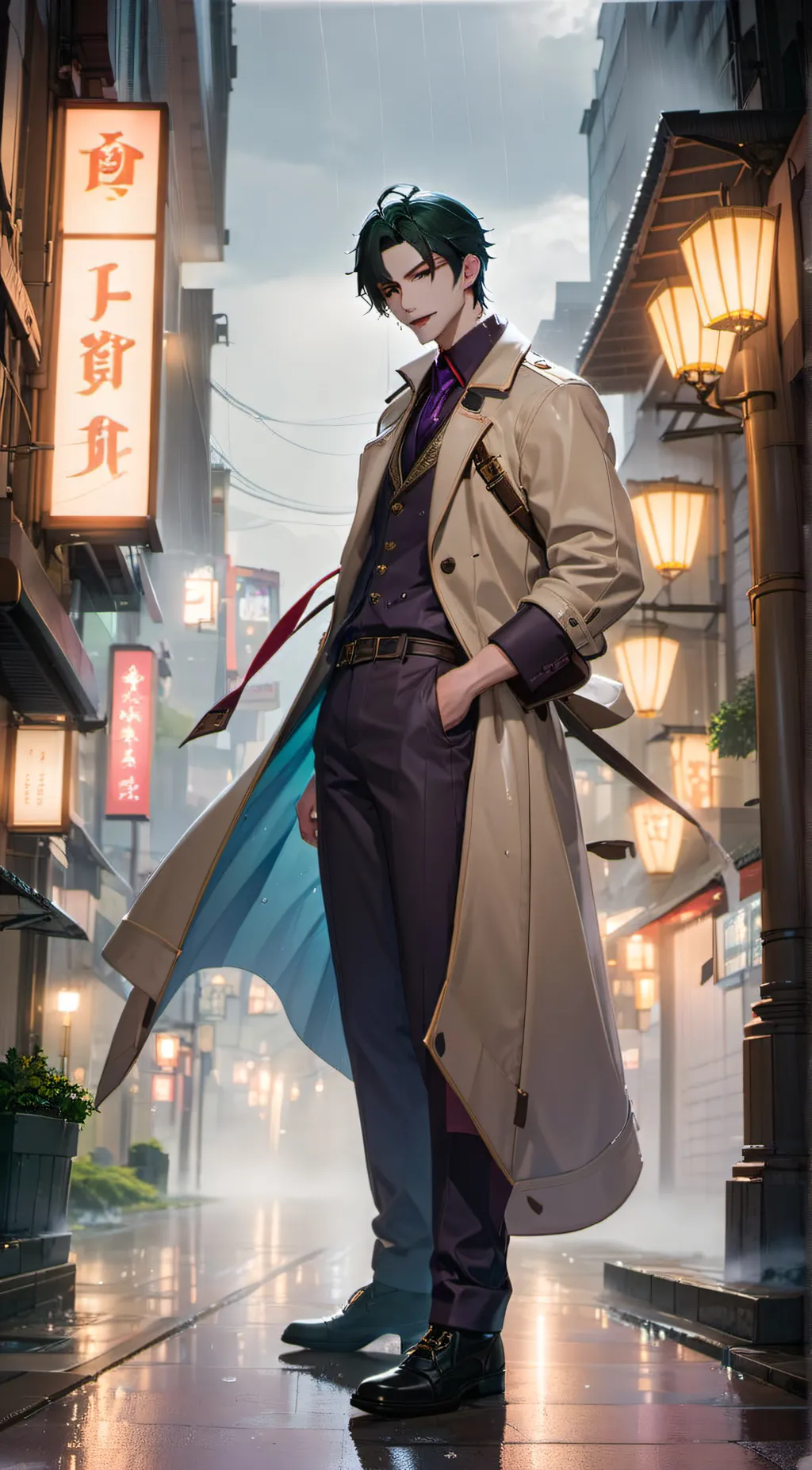 ai character: Nile background