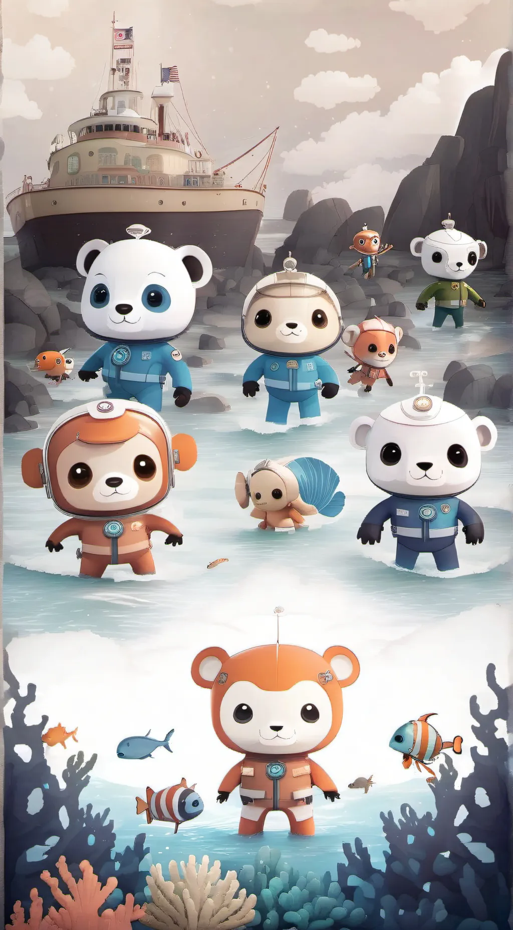 ai character: Octonauts background