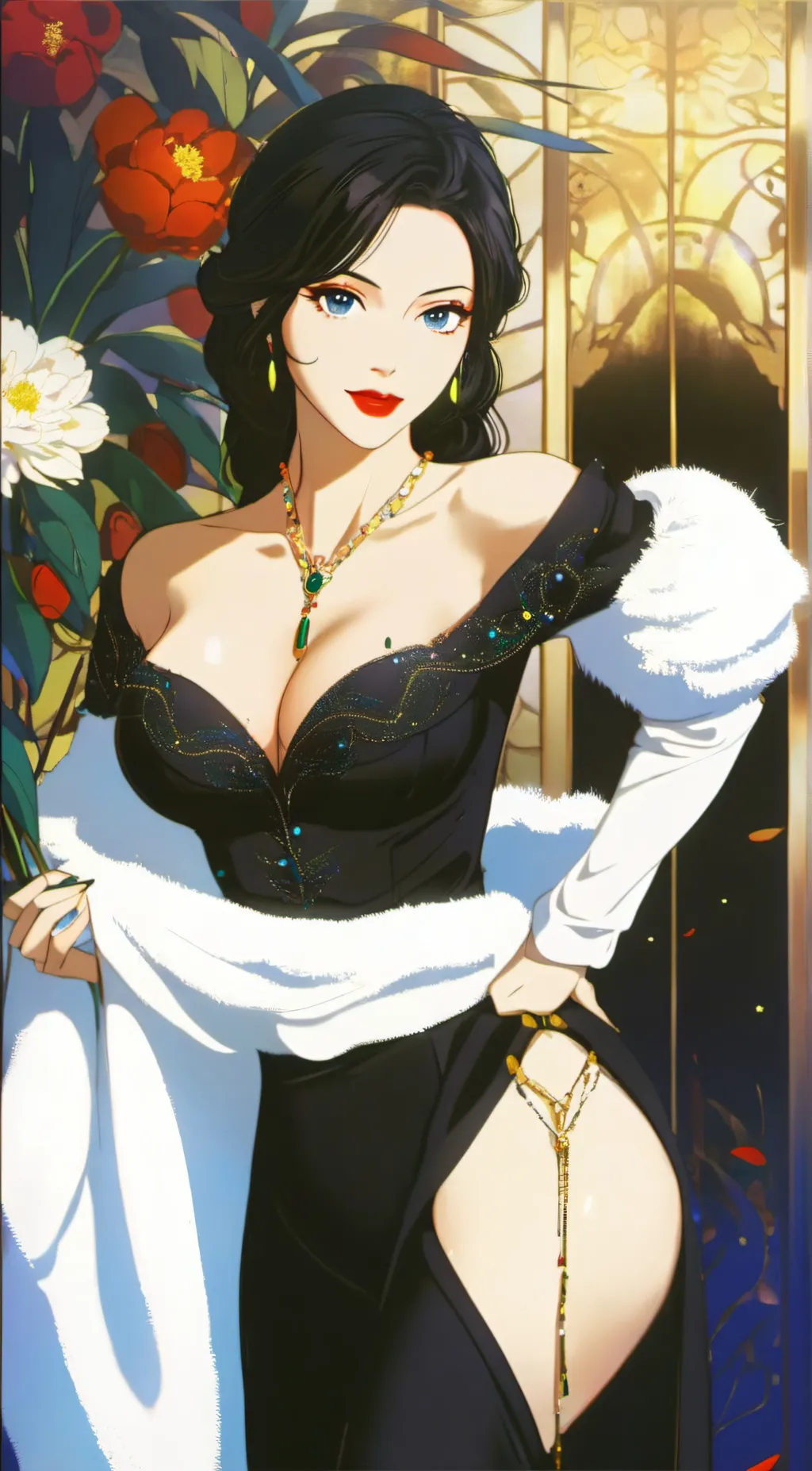 ai character: amanda background