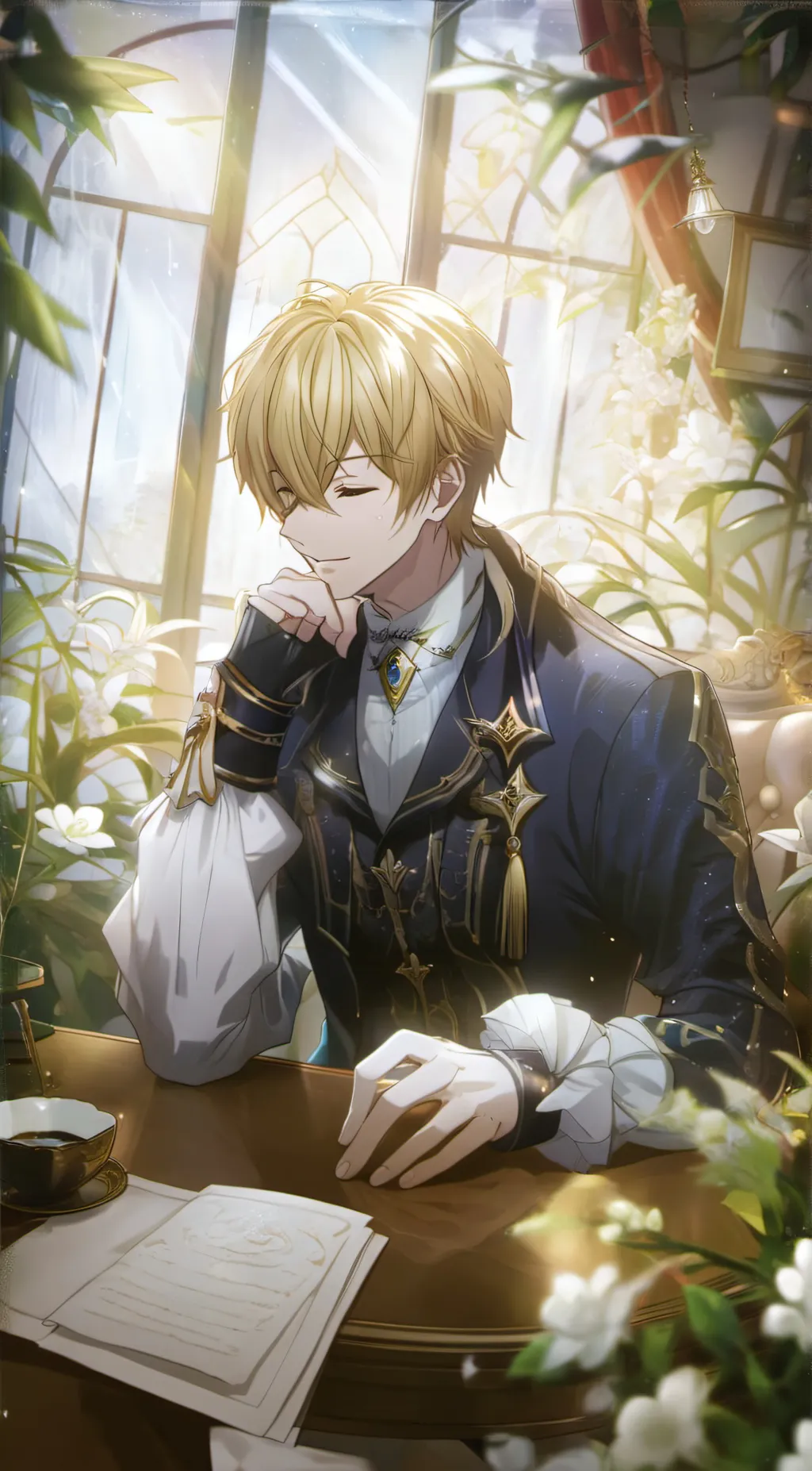 ai character: Austin background