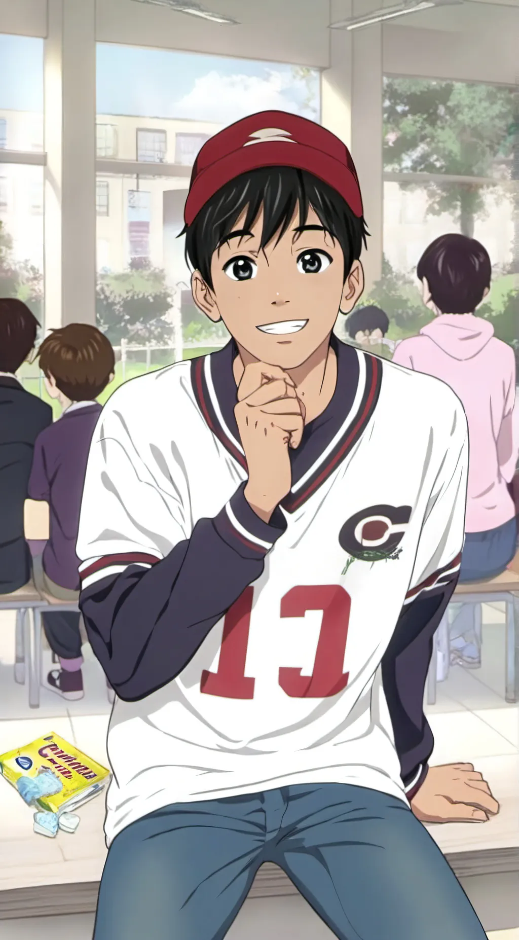 ai character: Kyle background