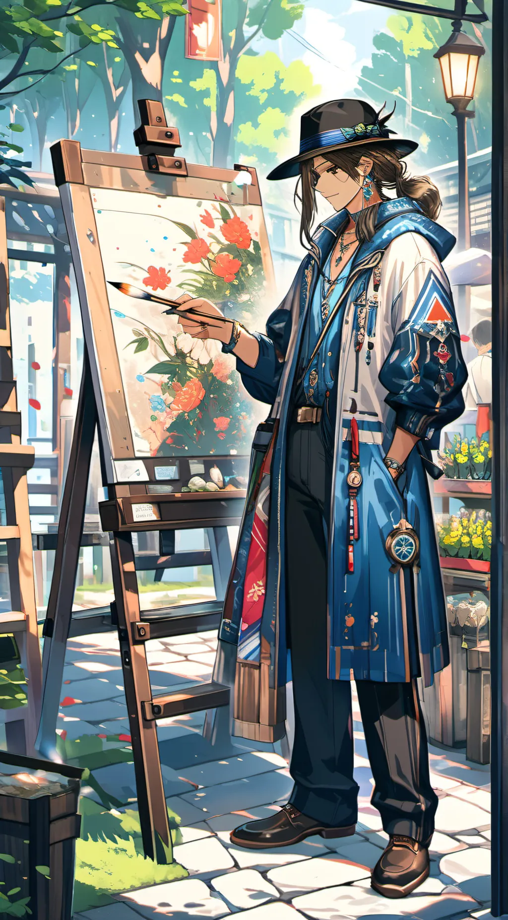 ai character: Amelia background