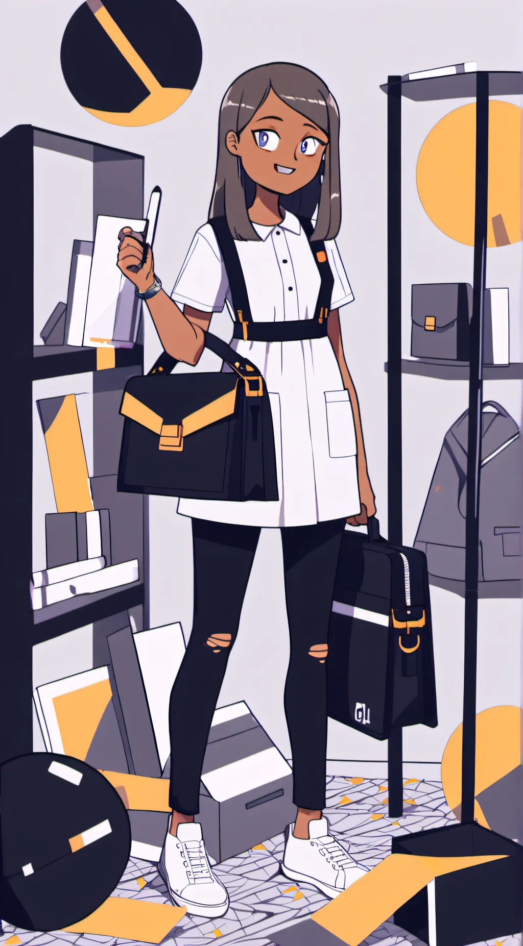 ai character: priya background