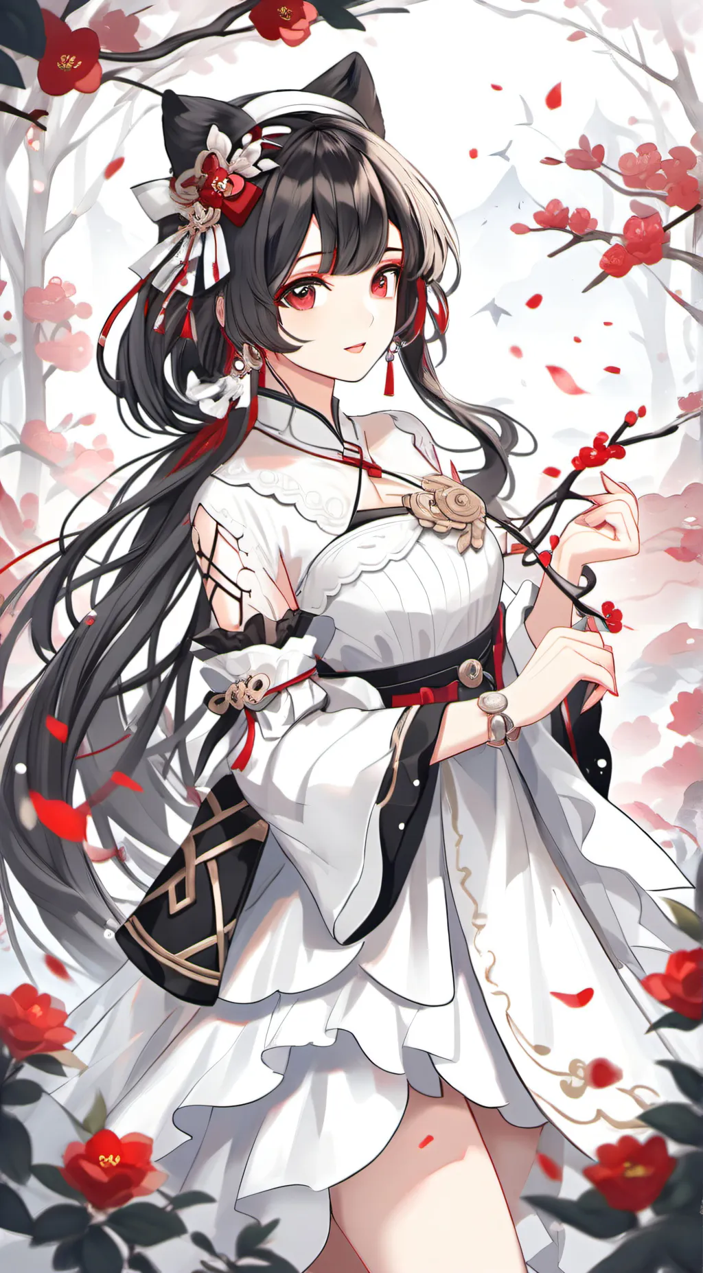 ai character: cristle background