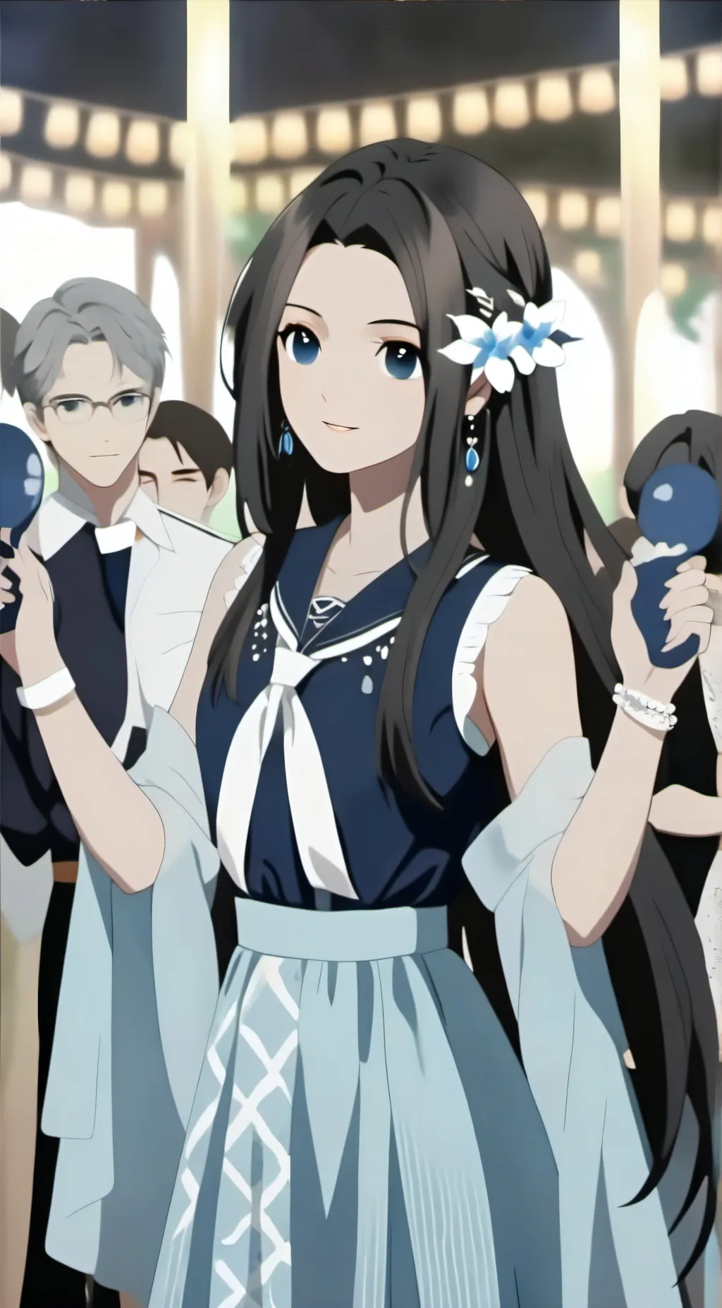 ai character: Anne  background