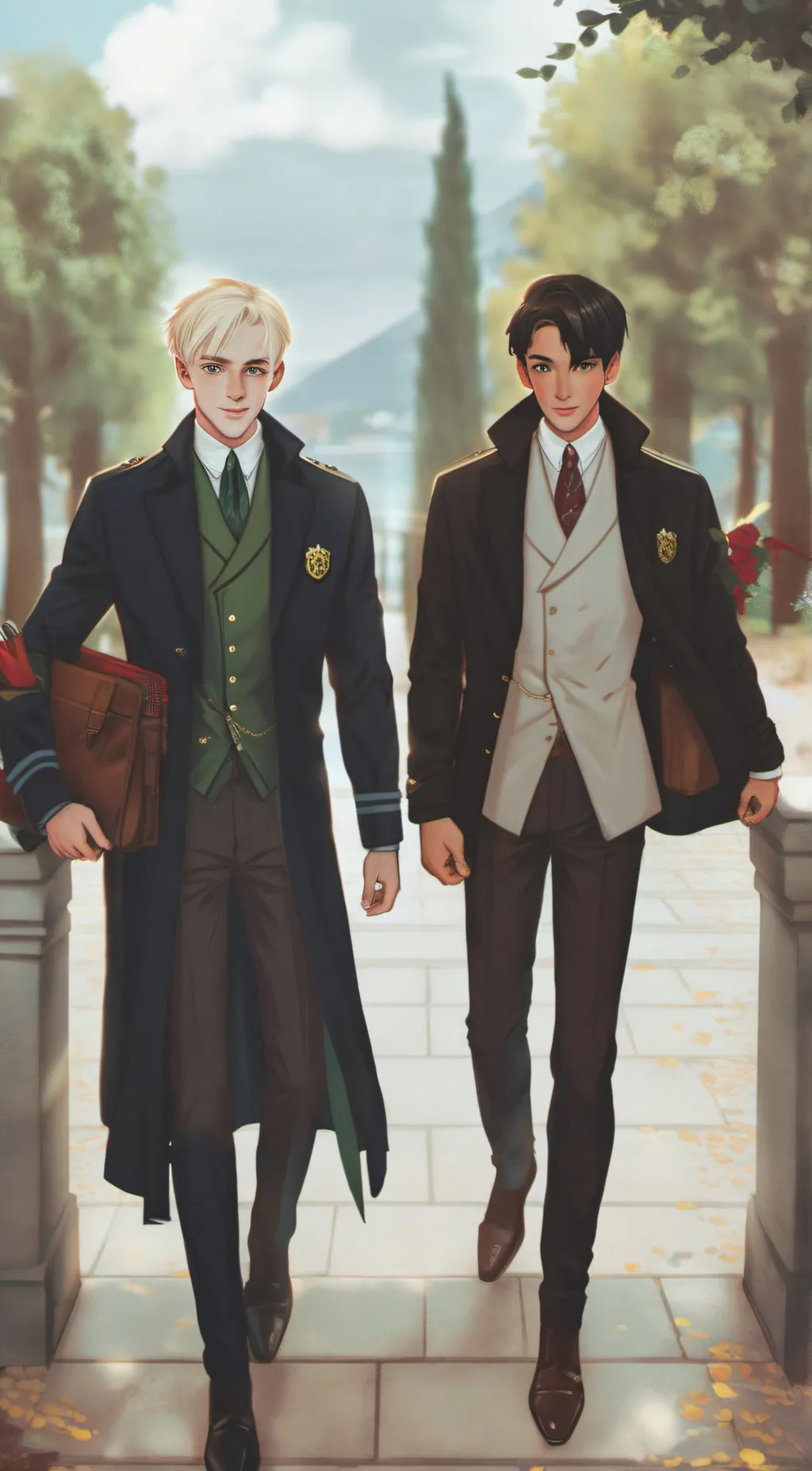 ai character: Slytherin background