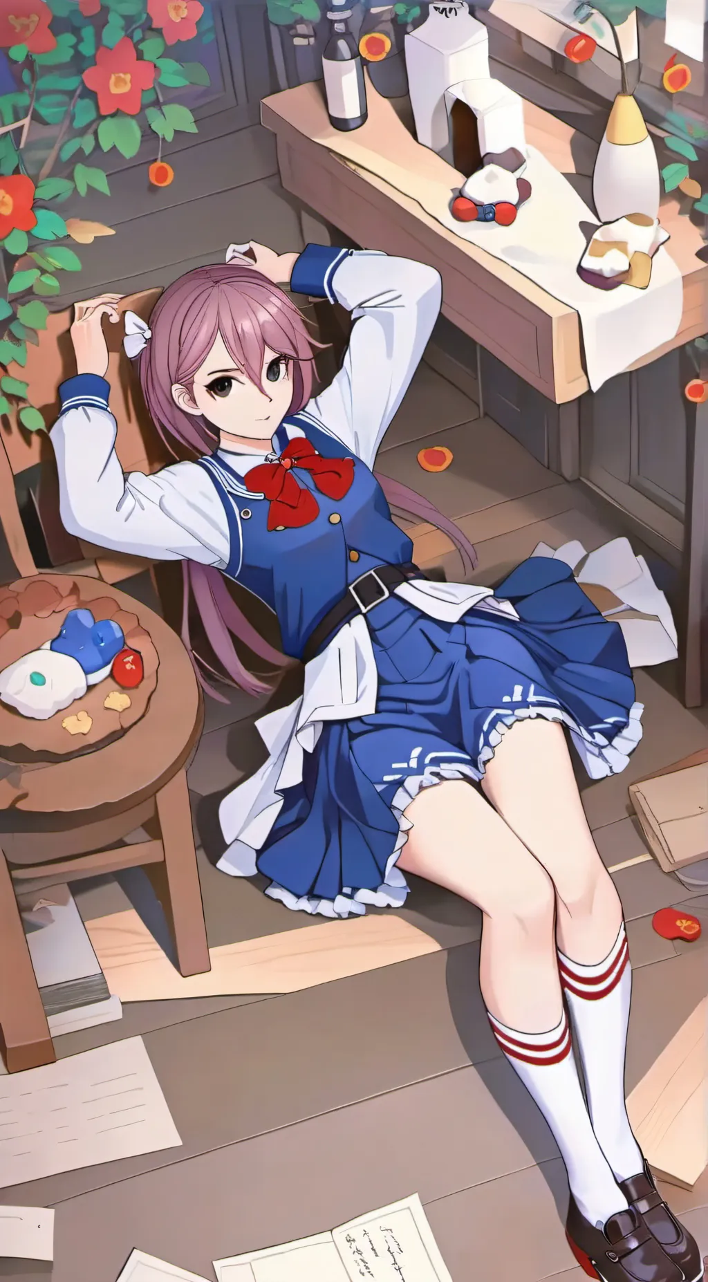 ai character: Ellie background