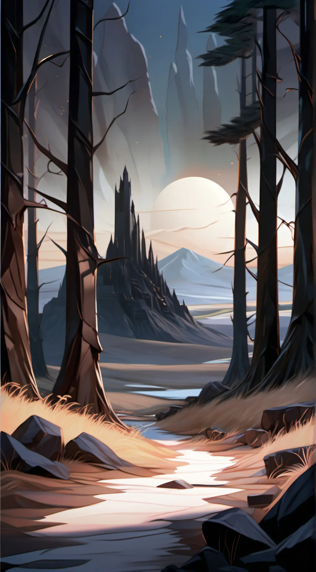 ai character: Shadow World background