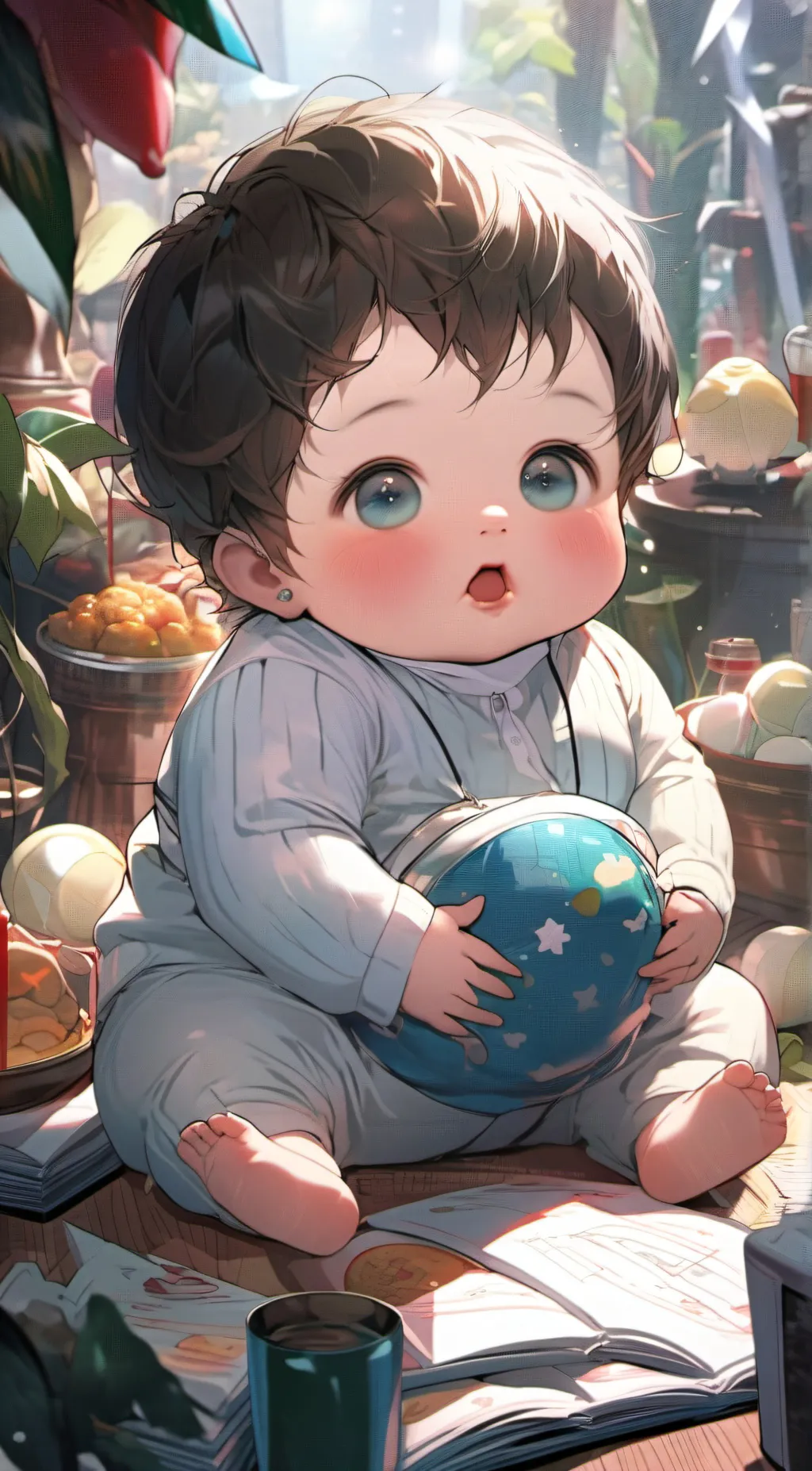 ai character: Jade background