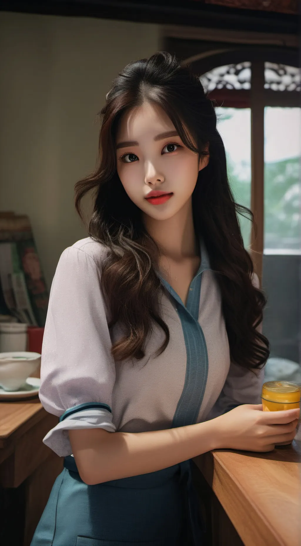 ai character: ZhiZhi background