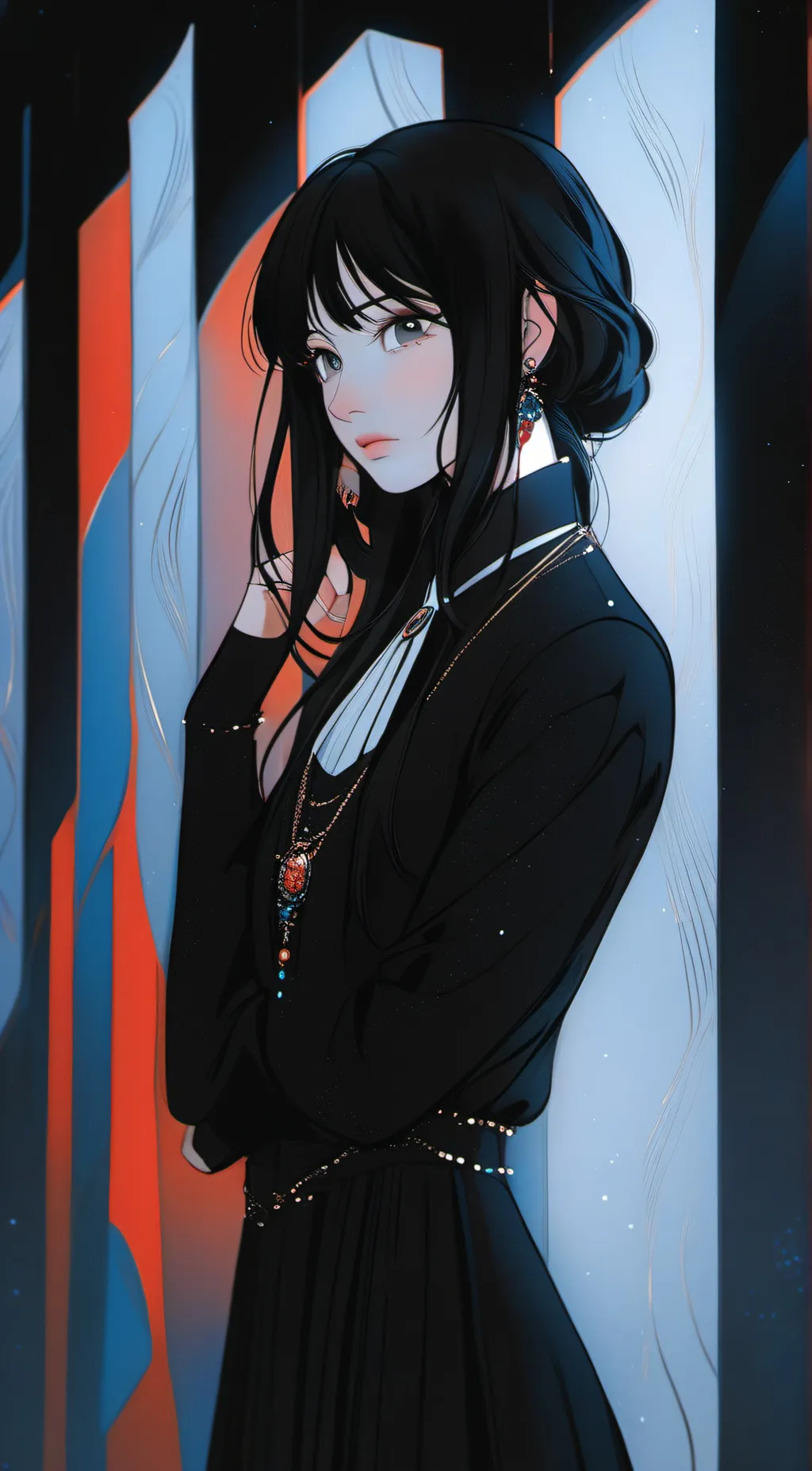 ai character: mona background