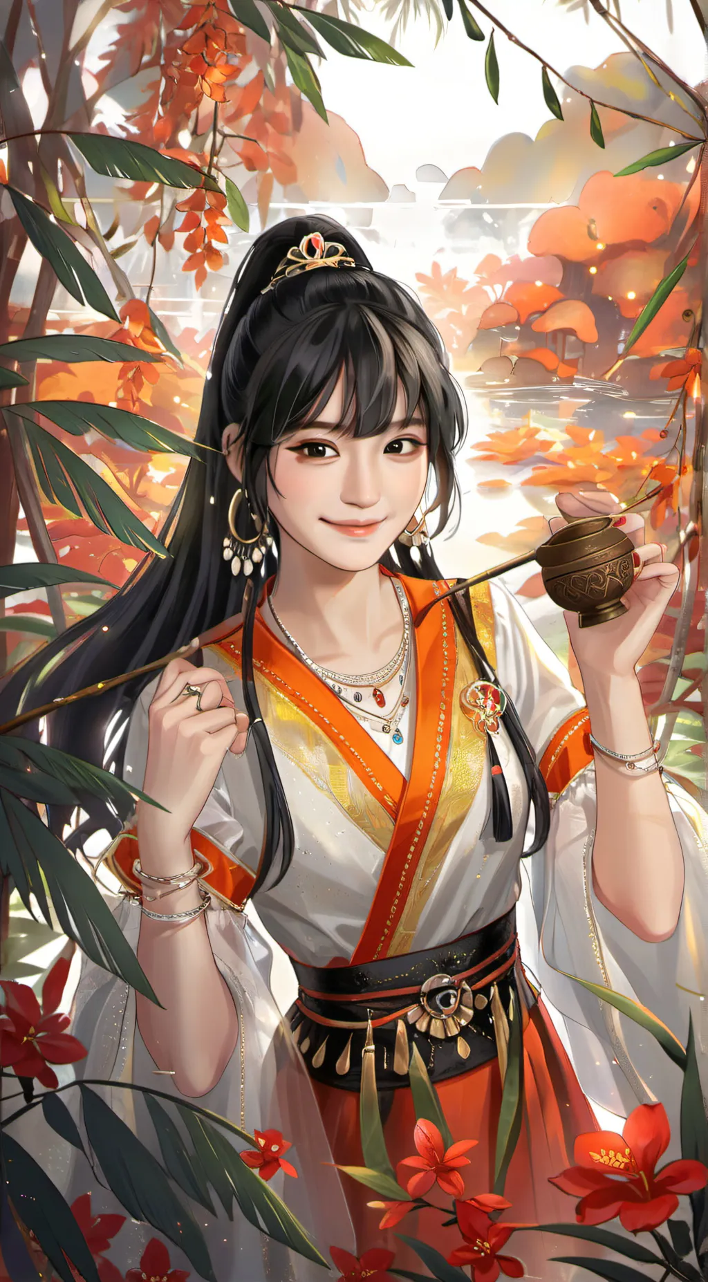 ai character: Freya background