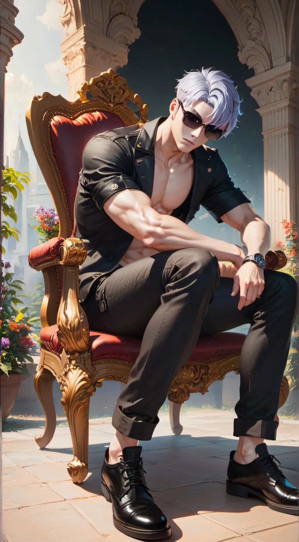 ai character: Lucas Din background