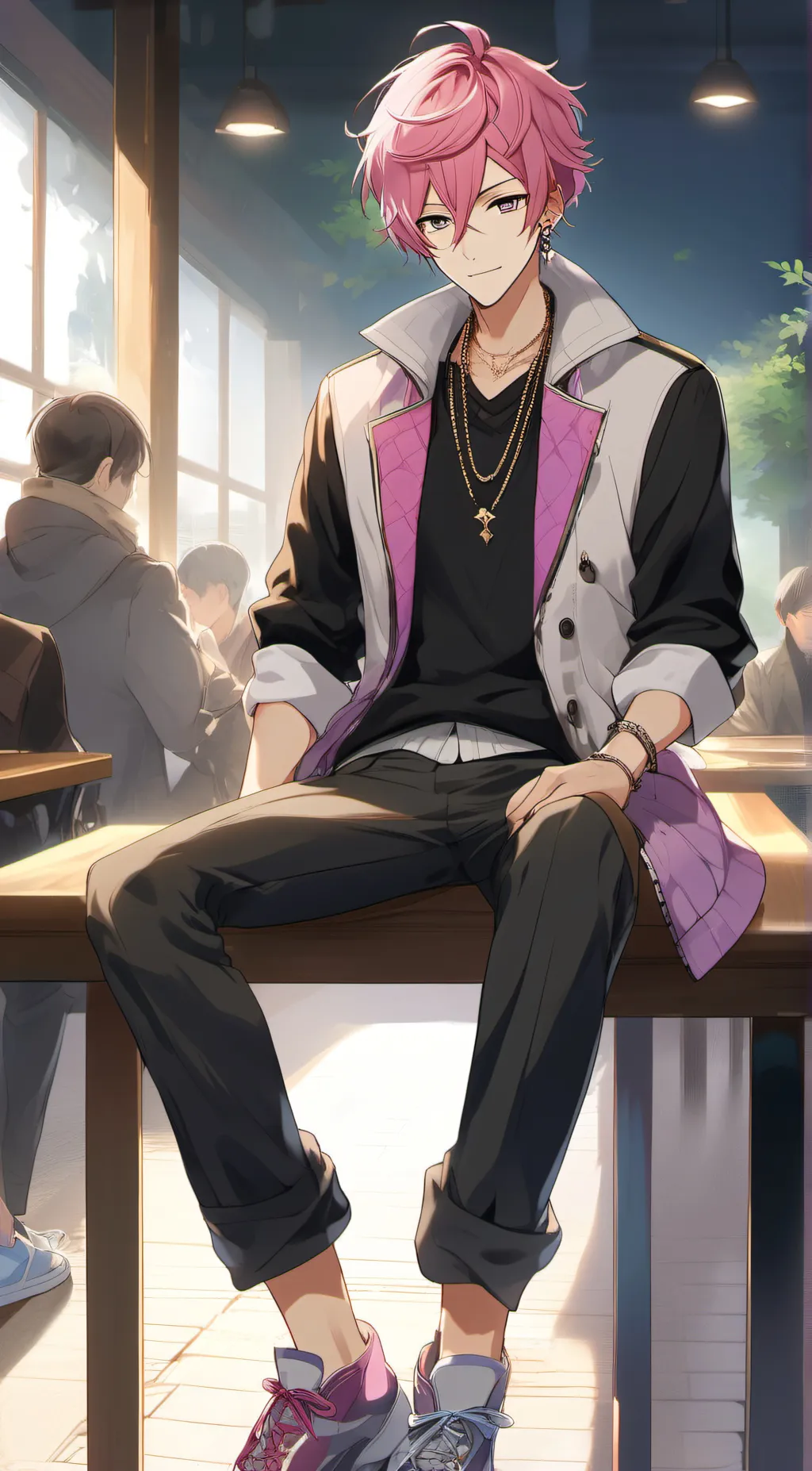 ai character: Noah background