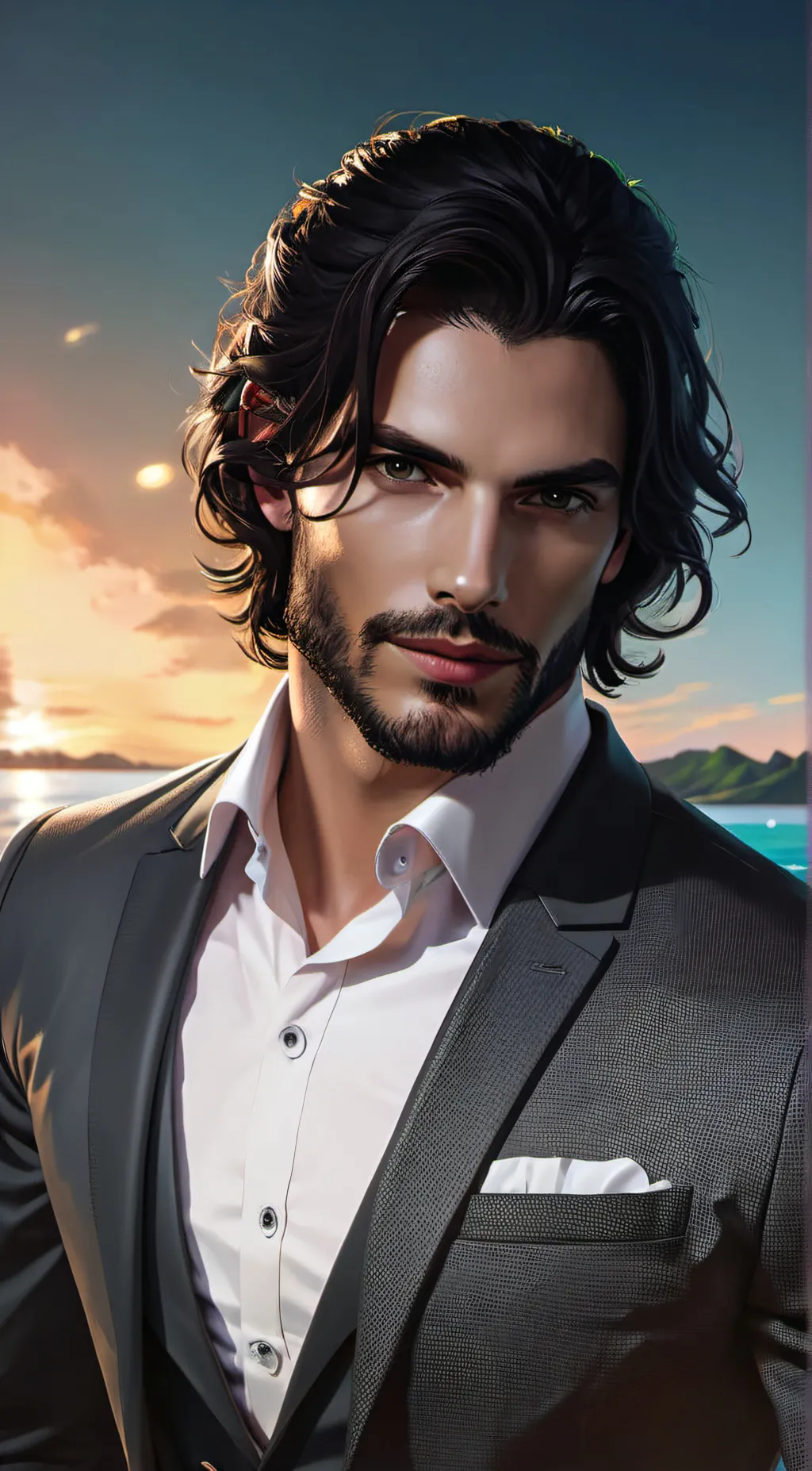 ai character: Mr Michael Corleon background