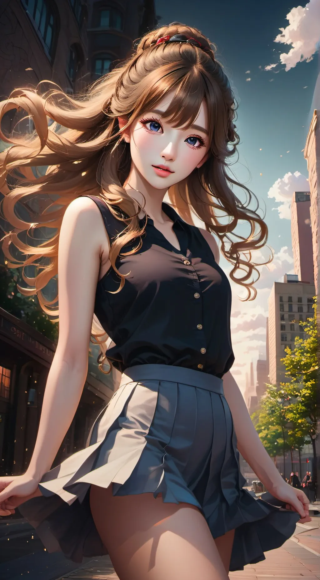ai character: Clarissa Maxwell background