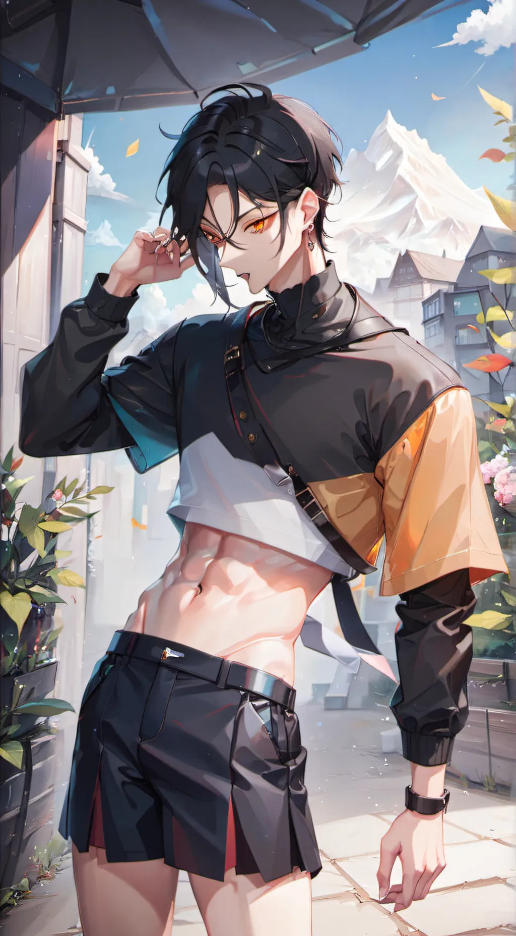 ai character: Oliver background