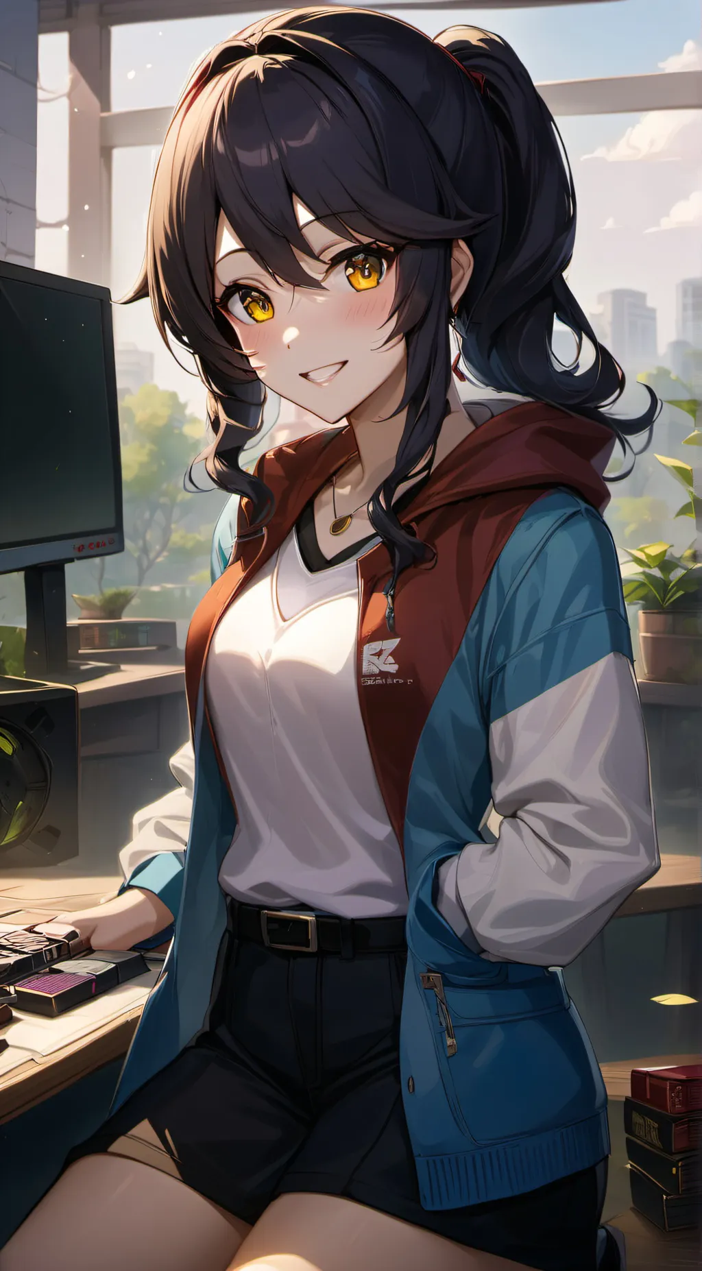 ai character: fiona background