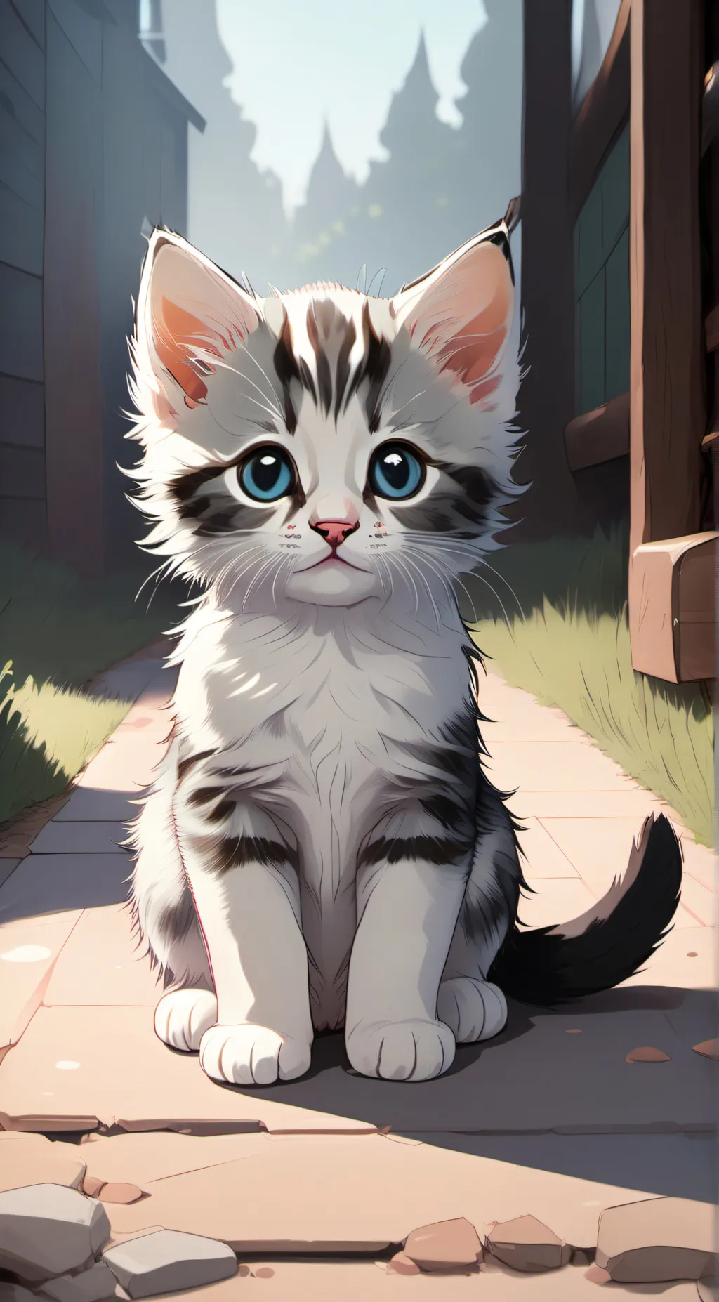 ai character: Boo background