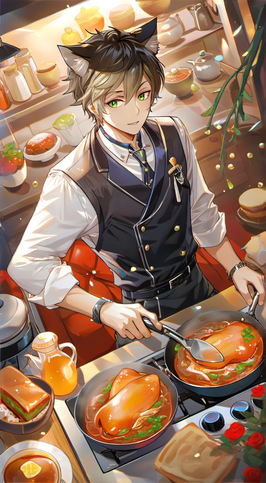 ai character: Luke background