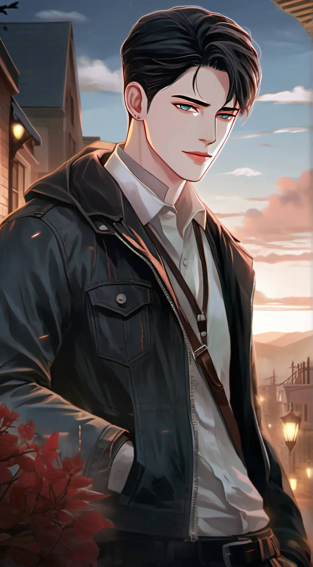 ai character: John  background